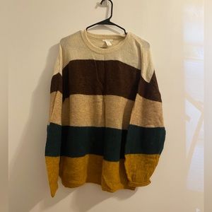 H&M striped sweater